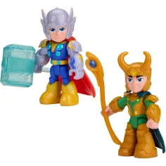 Marvel Iron Man in čudoviti prijatelji - Hammer & Havoc set Thor in Loki - Hasbro slika 2