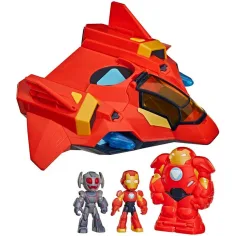 Marvel Iron Man in čudoviti prijatelji - Velikostni oklep Iron Jet igralni set - Hasbro slika 2