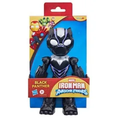Marvel Iron Man in njegovi čudoviti prijatelji - figura Črnega Panterja 23cm - Hasbro