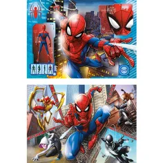 Marvel Pókemon Supercolor 2 v 1 puzzle 2x60kos - Clementoni slika 2
