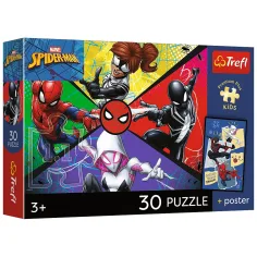 Marvel Spider-Man 30-delni premium puzzle - Trefl slika 1