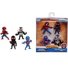 Marvel: Spider-Man Metalfigs 4-delni set kovinskih figur 6,5 cm - Simba Toys