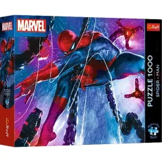 Marvel Spider-Man Pustolovina mreže 1000-delni premium puzzle - Trefl