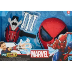 Marvel Spider-Man: Web Shots Scatterblast Armor igrača set - Hasbro