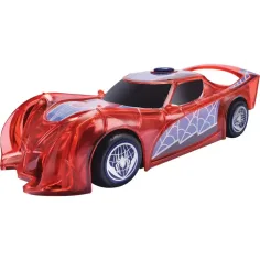 Marvel: Svetlobni junak Spider-Man lik vozilo z svetlobnimi in zvočnimi efekti - Jada Toys slika 2