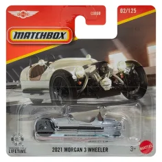 Matchbox: 2021 Morgan 3 Wheeler srebrni avto na daljinsko upravljanje 1/64 - Mattel