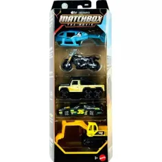 Matchbox A Film: Movie Heroes 5-delni set malih avtomobilov - Mattel slika 1
