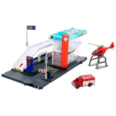 Matchbox: Action Drivers Helikopterska reševalna postaja igrača - Mattel slika 2