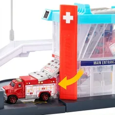 Matchbox: Action Drivers Helikopterska reševalna postaja igrača - Mattel slika 4