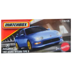 Matchbox: Avtomobilček 1997 Acura Integra Type R v škatli 1/64 - Mattel