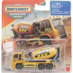 Matchbox: Delovni stroji Cement King delovni stroj 1/64 - Mattel