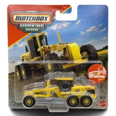 Matchbox: Delovni stroji MBX Grader ceste 1/64 - Mattel