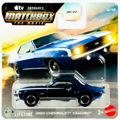 Matchbox Film: 1969 Chevrolet Camaro malenkost 1/64 - Mattel