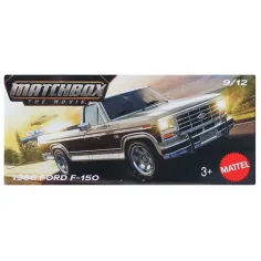 Matchbox Film: 1986 Ford F-150 škatlasto avto 1/64 – Mattel