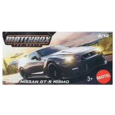 Matchbox Film: 2020 Nissan GT-R Nismo škatlasto malo avto 1/64 – Mattel