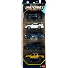 Matchbox Film: Lov na zlo 5-delni set malih avtomobilov - Mattel