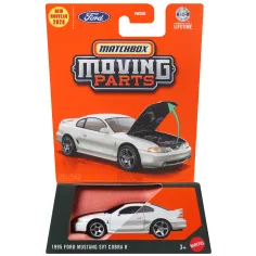 Matchbox Premični Deli: 1995 Ford Mustang SVT Cobra R odpirajoča se mali avto 1/64 - Mattel