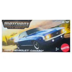 Matchbox: Škatlasti 1969 Chevrolet Camaro avto 1/64 - Mattel