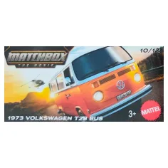 Matchbox: Avtomobilček 1973 Volkswagen T2B Bus v papirnati škatli 1/64 - Mattel