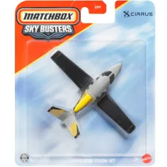 Matchbox: Sky Busters Cirrus SF50 Vision Jet letalo 1/64 – Mattel