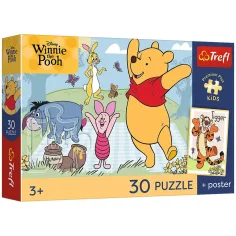 Medvedek in njegovi prijatelji 30-delni premium puzzle - Trefl slika 1