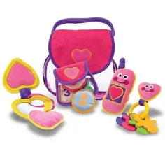 Melissa & Doug: Mehka toaletna torbica igralni set slika 2