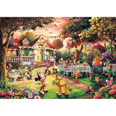 Mickey Mouse rojstnodnevna zabava 1000-delni premium plus puzzle - Trefl slika 2