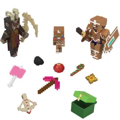 Minecraft adventni koledar z 24 presenečenji – Mattel slika 2