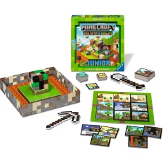Minecraft: Builders & Biomes junior družabna igra - Ravensburger slika 2