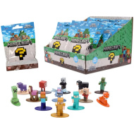 Minecraft: Nano Metalfigs kovinska presenečenje figura, več vrst, 1 kos - Jada Toys