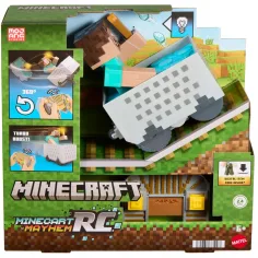 Minecraft RC daljinski upravljalnik rudarski voziček s figurico Steve – Mattel slika 1