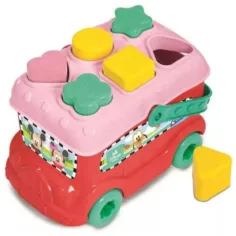 Mini miška izbiranje oblik avtobus razvijalna igrača - Clementoni slika 2