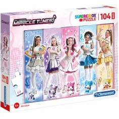 Miracle Tunes dekleta 104-delni Maxi Puzzle - Clementoni