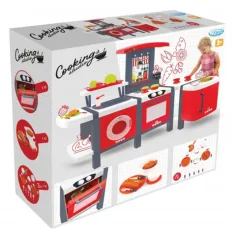 Mochtoys: Cooking studio XXL Igralna kuhinja z 28 dodatki 141x68x101cm slika 3