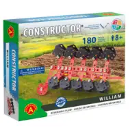 Model obračalnega pluga 301-delna kovinska gradbena igrača