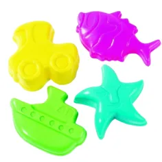 Oblike za peskovnik 4 kosi - D-Toys