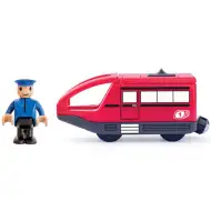 Moderna rdeča električna lokomotiva - Woodyland