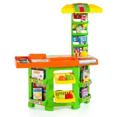 Molto: Mini Market 14-delni igralni komplet 58x28x77cm slika 2
