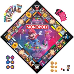 Monopoly Super Mario Galaksija Igra s kartami - Hasbro slika 3