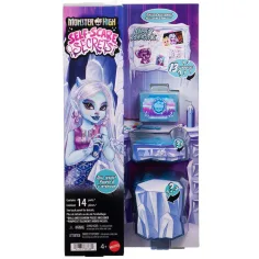 Monster High Grozljivka oskrba Abbey Bominable punčka s dodatki - Mattel