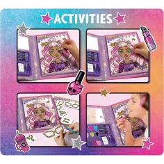 Monster High: Knjiga za ličenje in barvanje, 44 strani – Lisciani slika 3