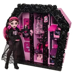 Monster High Rémtrendi Obleka Draculaura z Lutko - Mattel slika 2