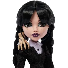 Monster High x Wednesday – lutka Wednesday Addams z dodatki – Mattel slika 2