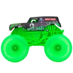 Monster Jam: Svetleči Grave Digger svetleči monster truck – 1/43 - Spin Master slika 3