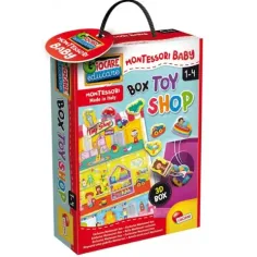 Montessori: Baby Box – razvojna vstavljanka za prepoznavanje oblik – Lisciani