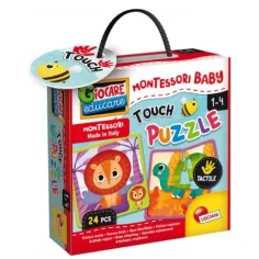 Montessori Baby: Dotik Puzzle - Živali