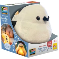 Montessori Baby Snow Fairy LED zvočni plišasti ptiček - Lisciani