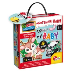 Montessori Baby Touch živali logični puzzle - Lisciani
