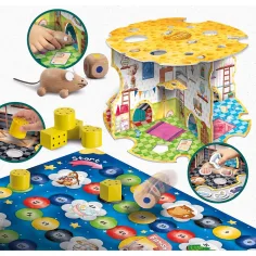 Montessori: Hišna miška - Igra Hiša mišk - Lisciani slika 2