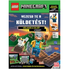 Móra: LEGO Minecraft – Ti vodiš misijo! delovni zvezek
